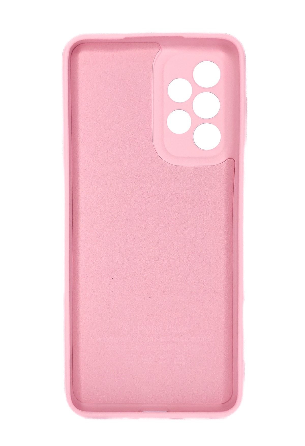 Protectores para celular  para Samsung  A33 5G Funda de silicona con felpa Rosa